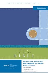 NIV Gift Bible Horizon Blue/Light Blue/Camel - Wal-Mart