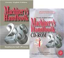 Machinery's Handbook Large Print & CD Combo (Machinery's Handbook)