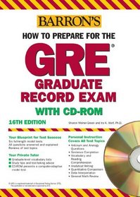 How to Prepare for the GRE with CD-ROM (Barron's How to Prepare for the Gre Graduate Record Examination)