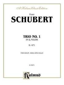 Trio No. 1 in B-Flat Major (Kalmus Edition)