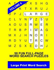 Large Print Word Search Vol. 6
