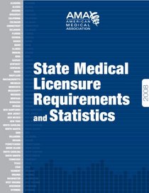 State Medical Licensure Requirements and Statistics 2008