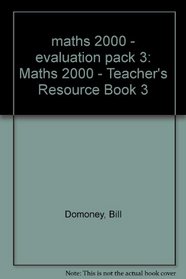 Mathematics 2000: Teacher's Resource Bk. 3