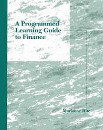 A Programmed Learning Guide to Finance