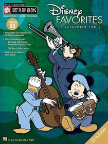 Jazz Play-Along Disney Favorites Vol. 93 BK/CD