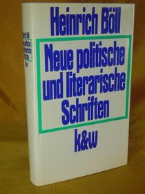 Neue politische und literarische Schriften