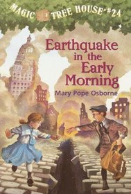 Magic Tree House: Earthquake in the Early Morning (AUDIOBOOK) [CD] (Book 24)