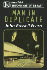Man In Duplicate (Linford Mystery Library)