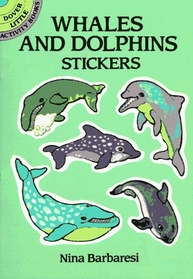 Whales and Dolphins Stickers (Dover Little Activity Books)