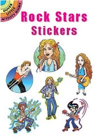 Rock Stars Stickers (Dover Little Activity Books)