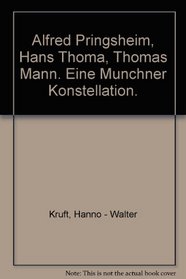 Alfred Pringsheim, Hans Thoma, Thomas Mann. Eine Munchner Konstellation.