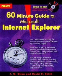 60 Minute Guide to Internet Explorer 3.0 (60 Minute Guide Series)