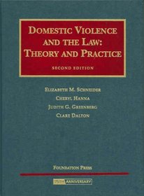 Domestic Violence and the Law: Theory and Practice (University Casebook)