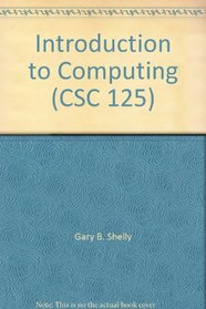Introduction to Computing (CSC 125)