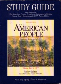 Study Guide Volume 1 to the American People 3e