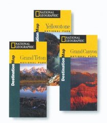 National Geographic Destination Maps Grand Teton (Destination Maps for American National Parks)