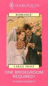 One Bridegroom Required! (Large Print)