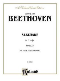 Serenade, Op. 25 (Kalmus Classic Edition)