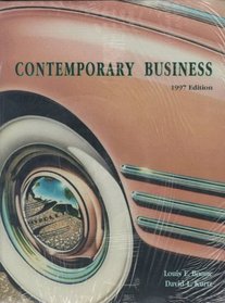 Contemporary Business: Learning Guide : Contemporary Business