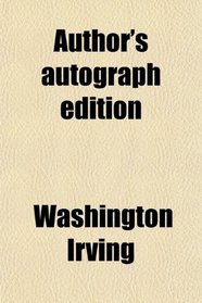 Author's autograph edition