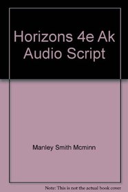 Horizons Workbook/Lab Manual Answer Key with Audio Script