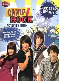 Camp Rock Rockstar Dreams Activity Book