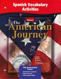 American Journey, Spanish Vocabulary Activities