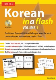 Korean in a Flash Volume 1 (with CD)