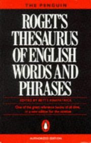 Thesaurus of English Words and Phrases (Reference Books)