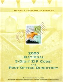 National Five Digit Zip Code and Post Office Directory, 2000 (National Five Digit Zip Code and Post Office Directory)