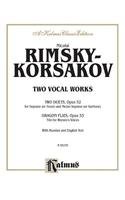 Two Vocal Works, Op. 52, 53 (Kalmus Edition)