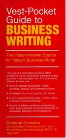 Vest-Pocket Guide to Business Writing: The Instant-Answer Source for Today's Business Writer (Vest-Pocket Series)