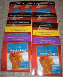 2008 Glencoe Understanding Psychology Complete Teacher's Resource Set