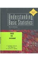 Understanding Basic Statistics Brief Highschool With Statpass Cd 3rd Edition