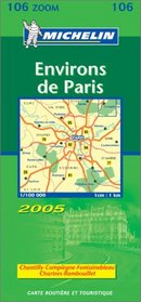 Michelin Environs de Paris: Environs of Paris / Umgebung von Paris / Alrededores de Paris (Michelin Maps)