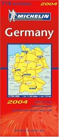 Michelin Germany 2004 (Michelin Maps)