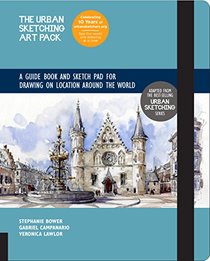 The Urban Sketching Art Pack: A Guide Book and Sketch Pad for Drawing on Location Around the World?Includes a 112-page paperback book plus 112-page sketchpad