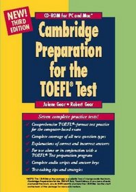 Cambridge Preparation for the TOEFL Test CD-ROM (Cambridge Preparation for the TOEFL Test)