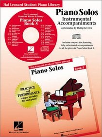 Piano Solos Book 5 - CD : Hal Leonard Student Piano Library (Piano Solos)