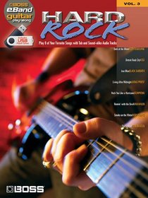 Hard Rock: Boss eBand Guitar Play-Along Volume 3 (Book & Usb)