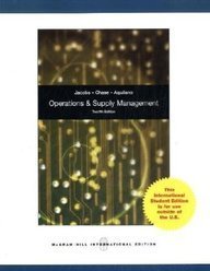 Operations and Supply Management
