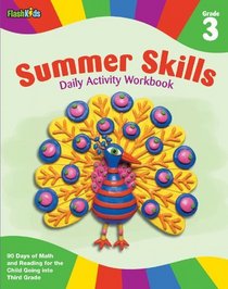 Summer Skills Daily Activity Workbook: Grade 3 (Flash Kids Summer Skills)