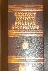 Compact Oxford English Dictionary