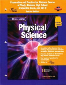Glencoe Science: Physical Science Standarized Test Practice TE Alabama 2002