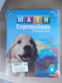 Math Expressions: Student Activity Book Collection (Softcover) Grade K