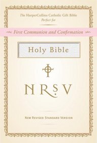 NRSV HarperCollins Catholic Gift Bible (white)