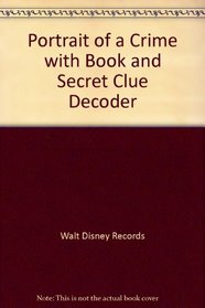 Portrait of a Crime with Book and Secret Clue Decoder