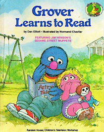 GROVER LEARNS TO READ (Sesame Street Start-to-Read Books.)