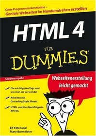 HTML 4 For Dummies (German Edition)