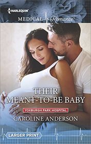 Their Meant-to-Be Baby (Yoxburgh Park Hospital, Bk 1) (Harlequin Medical, No 865) (Larger Print)